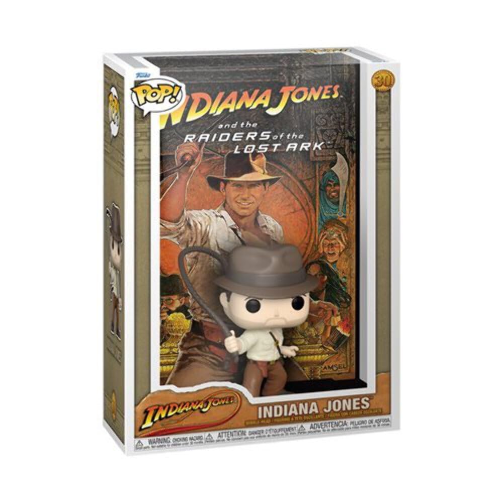 Funko POP! Movie Poster: Indiana Jones - Raiders Of the Lost Ark - Collectable Vinyl Figure - Gift Idea - Official Merchandise - Toys for Kids & Adults - Model Figure for Collectors and Display