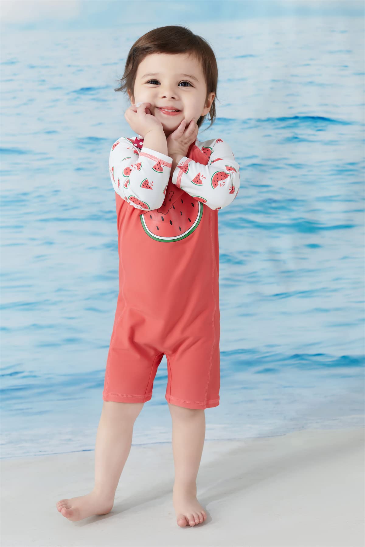 Costume da bagno monopezzo, protezione UV 50+, protezione solare