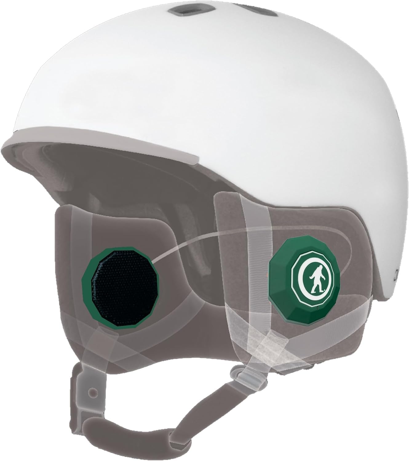 Outdoor Tech Casque de Moto Bluetooth Chips 3.0 - Casque de Neige - Casque de Moto Bluetooth - Casque Bluetooth