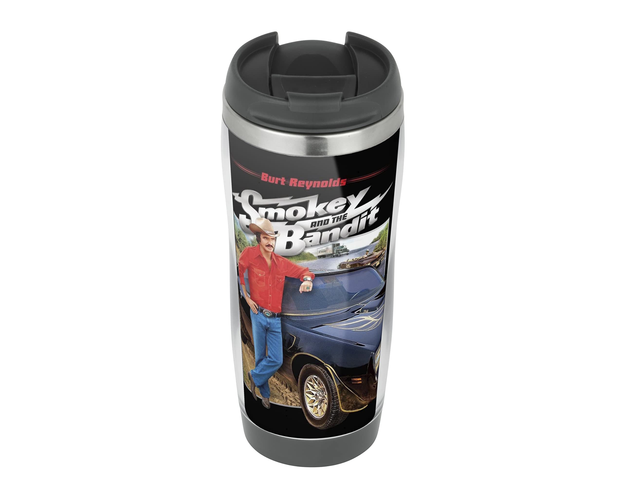 Profiles Smokey and The Bandit - Travel Mug, Thermal Insulated Cup for Hot and Cold Beverages Drinks
