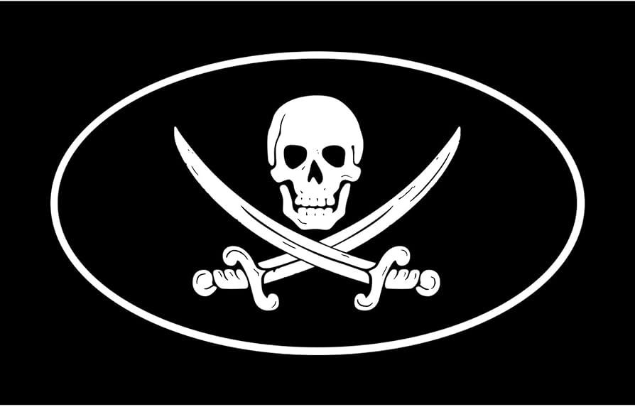 amazon-com-cafepress-pirate-oval-car-bumper-sticker