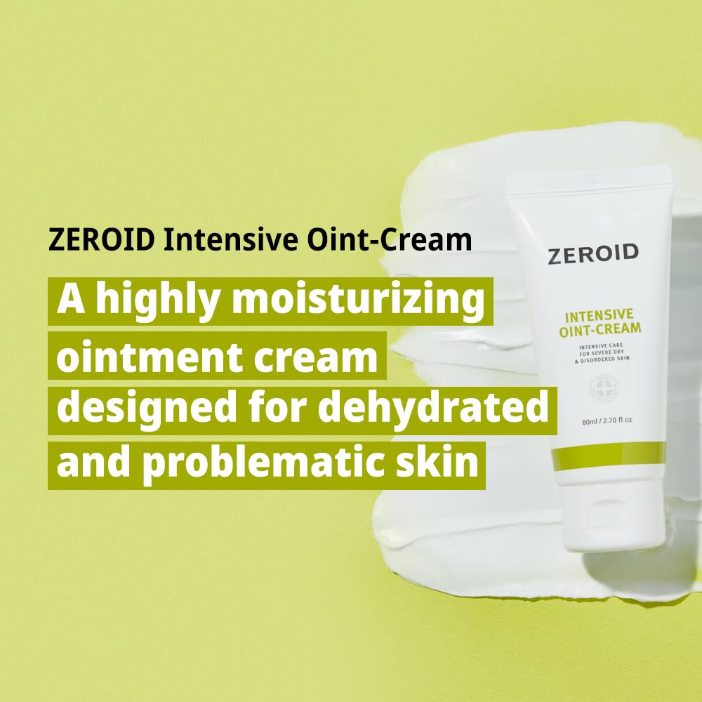 ZEROID | Intensive Oint-Cream | Face Moisturizer for Extremely Dry Skin | Face Cream for Sensitive & Disordered Skin | Intensive Skincare | Face Lotion for Soothing & Moisturizing | 2.7 fl oz (80ml) - Image 2