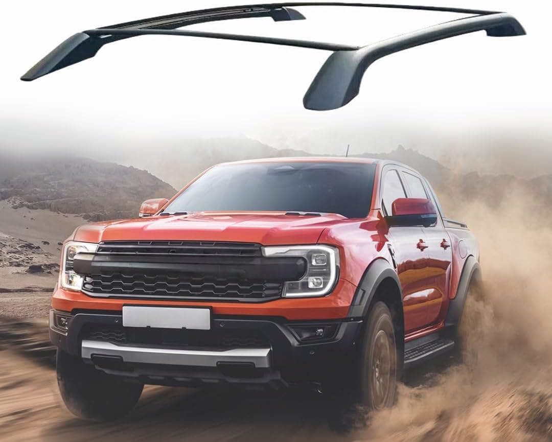 Leigeauto Aluminum Foldable Roof Rack Cross Bars for Ford Ranger T9 (2023–2026)