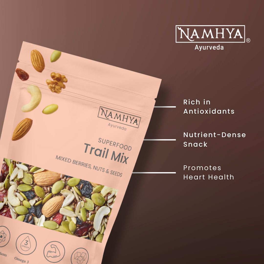 Namhya Premium Trail Mix | Energy Packed Fitness Snacking | 125g Pack of 4 1