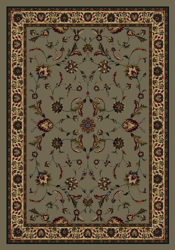 Milliken Signature Isfahan Sage Rug Rug Size: Oval 5'4" X 7'8" #TOP6