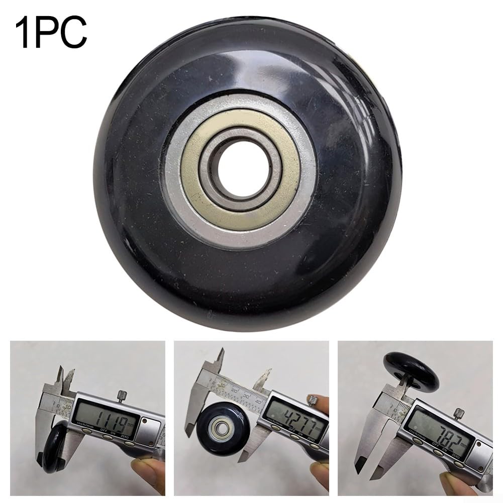 Roue De Remplacement Pour Siège De Rameur Amagogo – PP, Roulement Haute Précision, Diamètre Extérieur 4,3 Cm