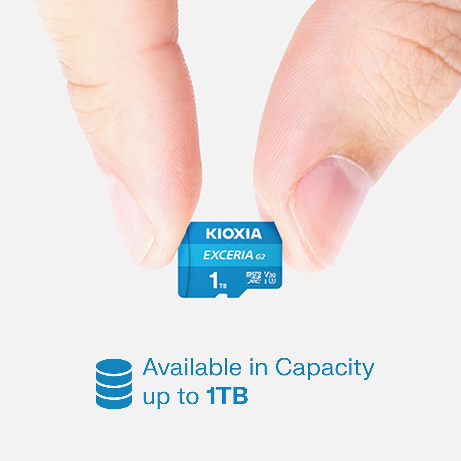KIOXIA EXCERIA G2 256GB microSDXC – UHS-I, V30, 100MB/s Okuma