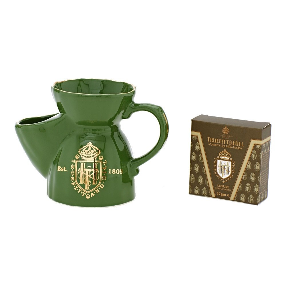Truefitt e Hill Green rasatura tazza (con free refill)