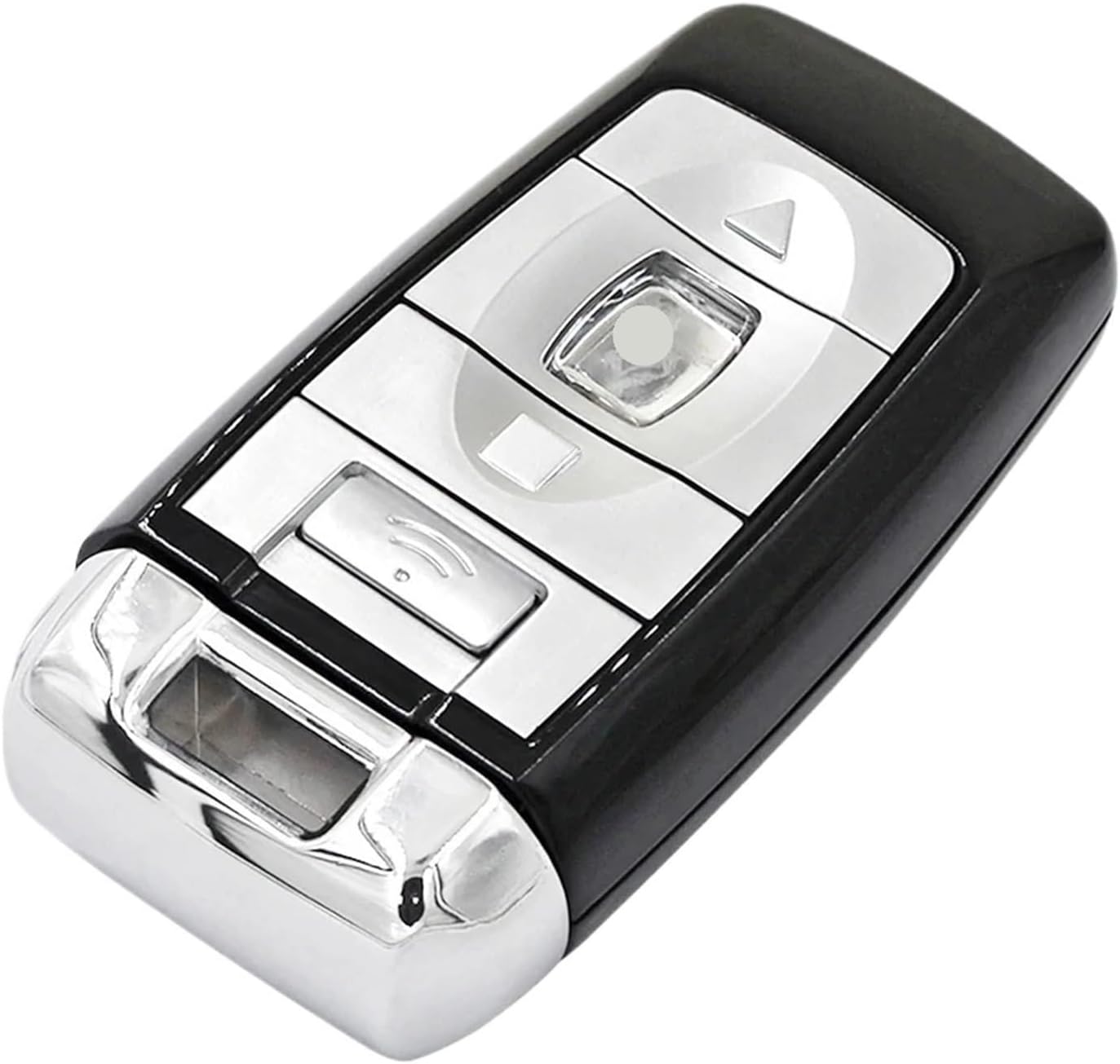 4 Buttons Replacement Remote Car Key Shell Case Compatible for Rolls Royce Cullinan Dawn Ghost Phantom Wraith 2009-2016 with Blade