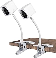 Vista 12 de Soporte flexible para cámara Wyze Cam OG/V4/V3/V3 Pro/Pan V3/Pan V2 y más cámaras de seguridad roscadas de 1/4 pulgadas (17.5 pulgadas, 2 unidades)