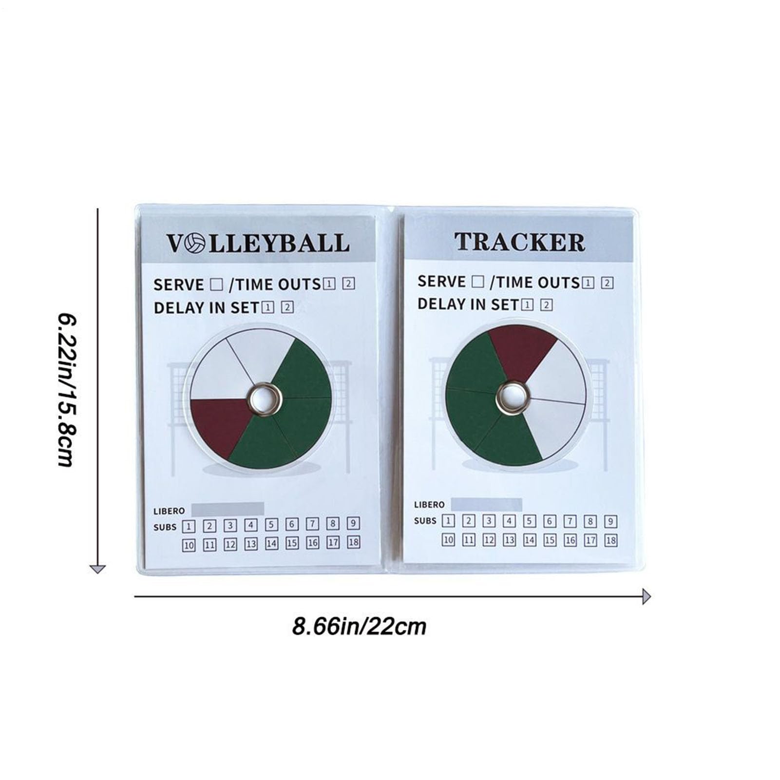 Generisch Rotazione di pallavolo Rotation Track Rad, Allenamento Pallavolo Rotation Track - Attrezzatura di Coaching Asciutto Pulibile Coaching Posizioni Sollevamento Monitoraggio Tempi E