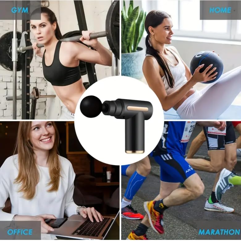 Amazon | ONLINE STORE ROBOT|マッサージガン(4種類のヘッド付属