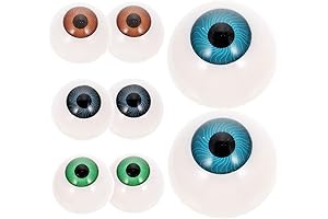 Operitacx Fake Eyeballs for Dolls, Crafts, and Halloween Decorations