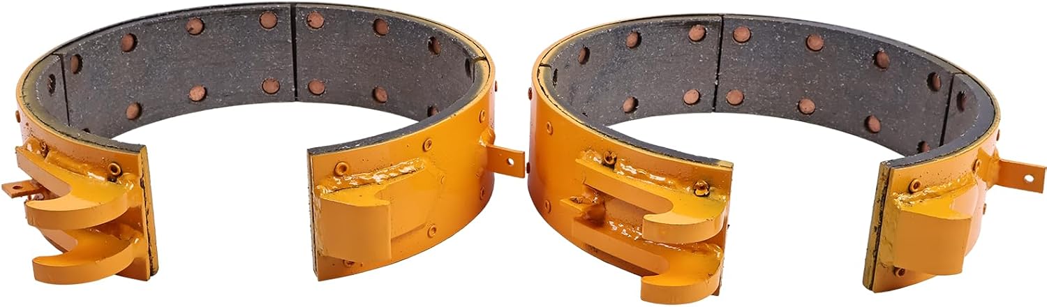 Solarhome 2PCS Steering Brake Band 103-33-21213 103-33-21212 Compatible With Komatsu D20 D21 D20A D21A-5