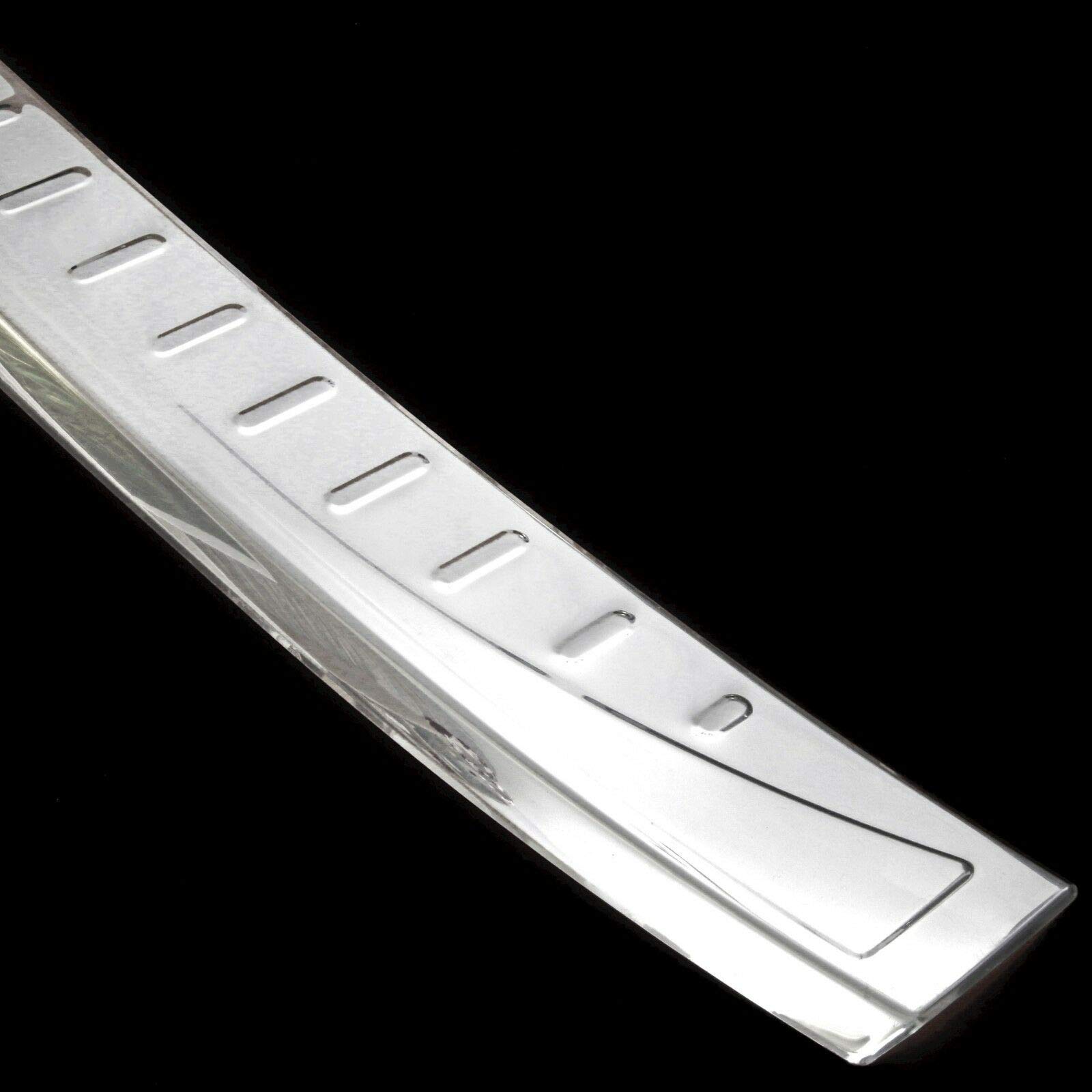 Recambo Protezione per paraurti in Acciaio Inox Cromato, Compatibile con Volvo XC60 | 2013-2017 Facelift | con smussatura | qualità Premium