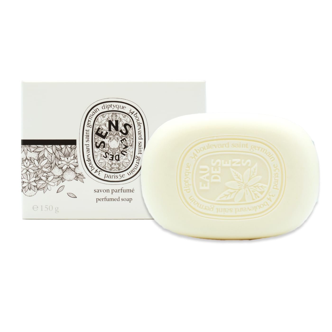 Diptyque Eau des Sens Scented Shower or Bath Soap 150g