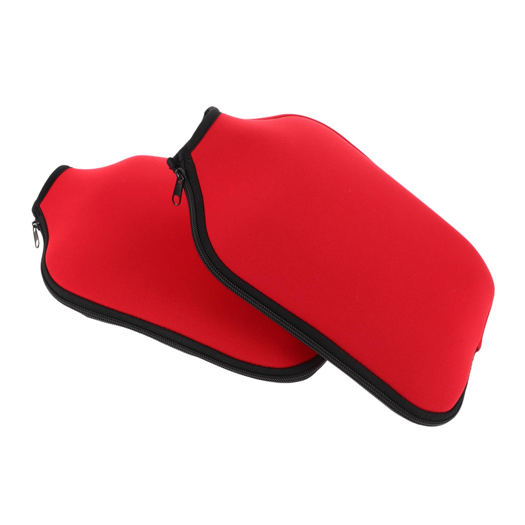 Toyvian 2pcs Pickle Racket Cover Tennis Racket Sleeve Storage Racket Protector Paddle Container Paddle Protector Racket Carry Bag Racket Cover for Paddle Red Neoprene