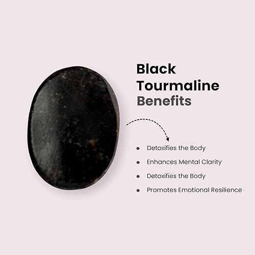 Miniatura 3 de GEMSCITE Piedras antiestrés del pulgar metafísicas con gemas preciosas para sanación con cristales Reiki, para hombres y mujeres, regalo Feng Shui,