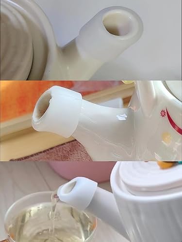 Miniatura 7 de Coffeepot - Protectores de boquilla de tetera, tetera de silicona, funda de boquilla para tetera, a prueba de goteo y fugas, protector de boquilla