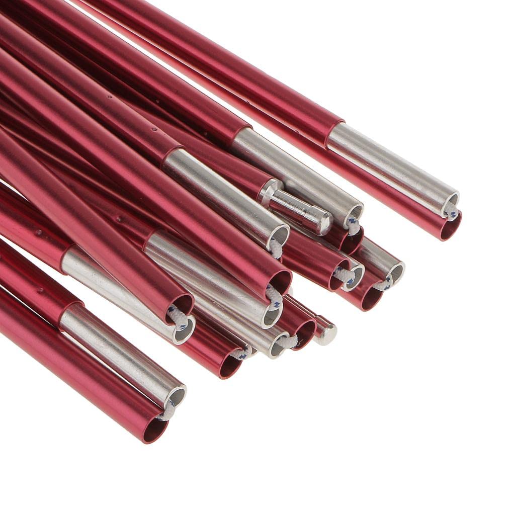 Zeltstange Aluminium Verstellbar Campingausstattung Zubehör Leicht für Zeltausflüge Wandern Picknick