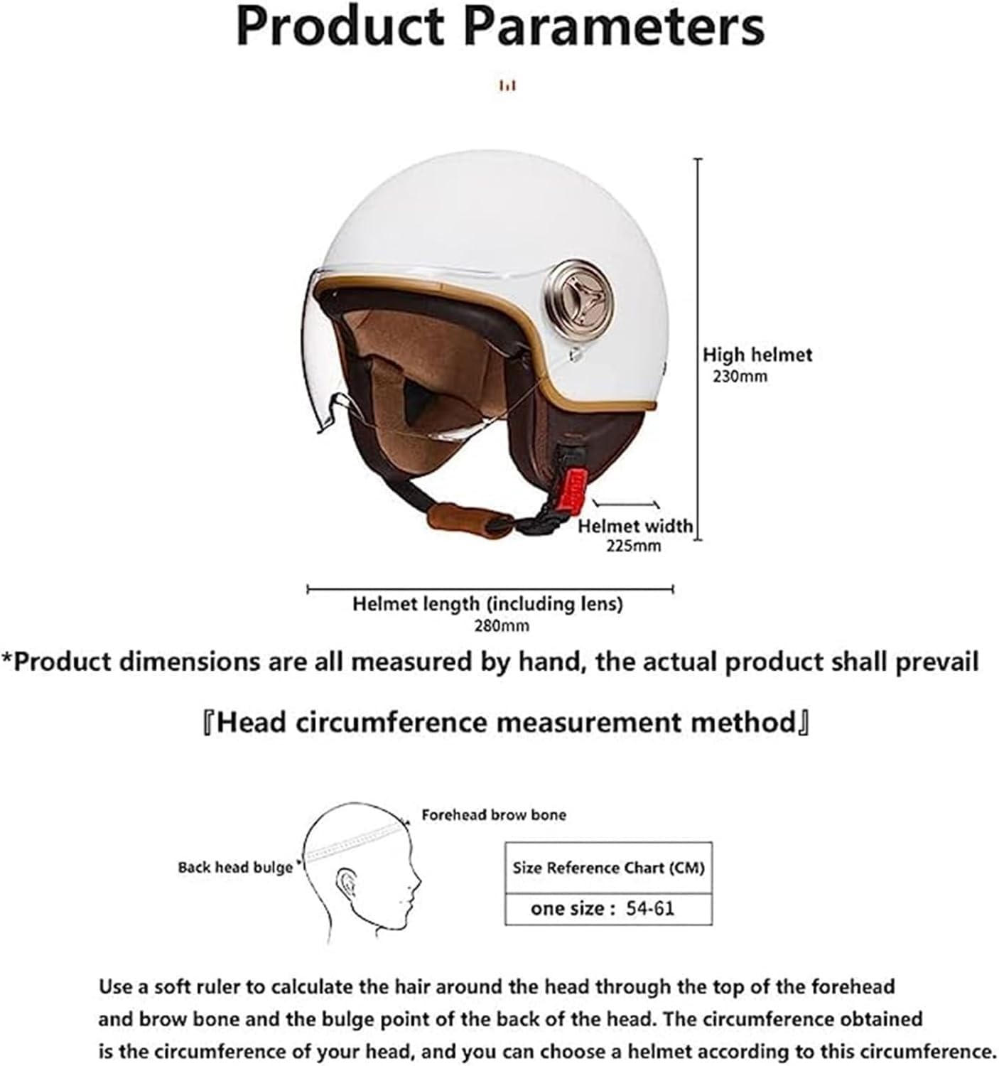 Open Face Kask motocyklowy z certyfikatem ECE 3/4 pół z osłoną przeciwsłoneczną dla dorosłych mężczyzn kask motocyklowy damski kask motocyklowy D,54-61 cm