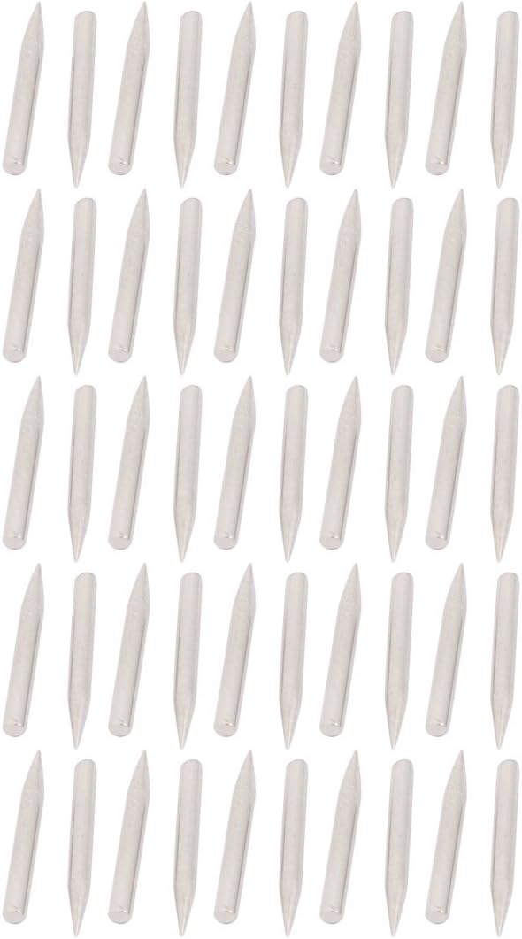 1.2mmx12mm Carbon Fastener Steel Point Tip Cement Nail Silver Tone 50pcs Model:92as536qo425