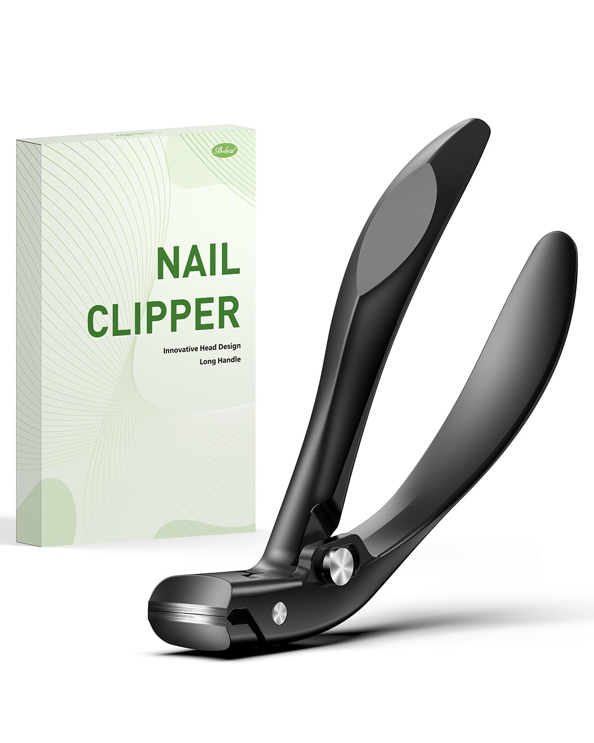 BALUCA Ergonomic Nail Clippers for Seniors for Thick Toenails