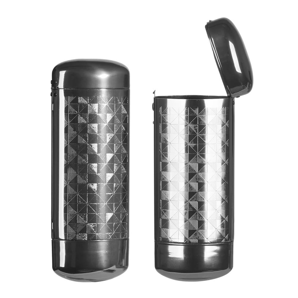 Twarde metalowe aluminiowe etui na okulary w kratkę kapsułka klapka etui na okulary ochraniacz na narzędzia do przechowywania okularów