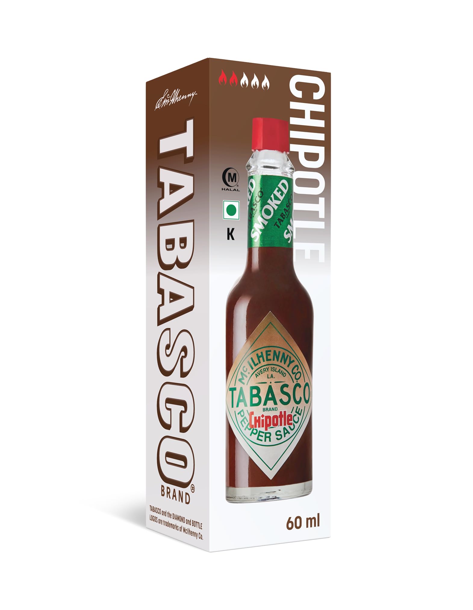 Tabasco Salsa Picante Tabasco Chipotle - 60 ml — view 5