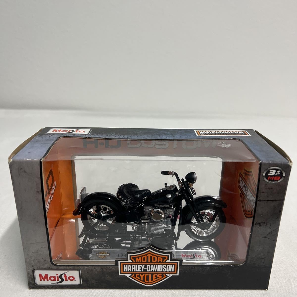 Amazon | 1/18 HARLEY DAVIDSON 1948 FL PANHEAD マイスト ハーレー