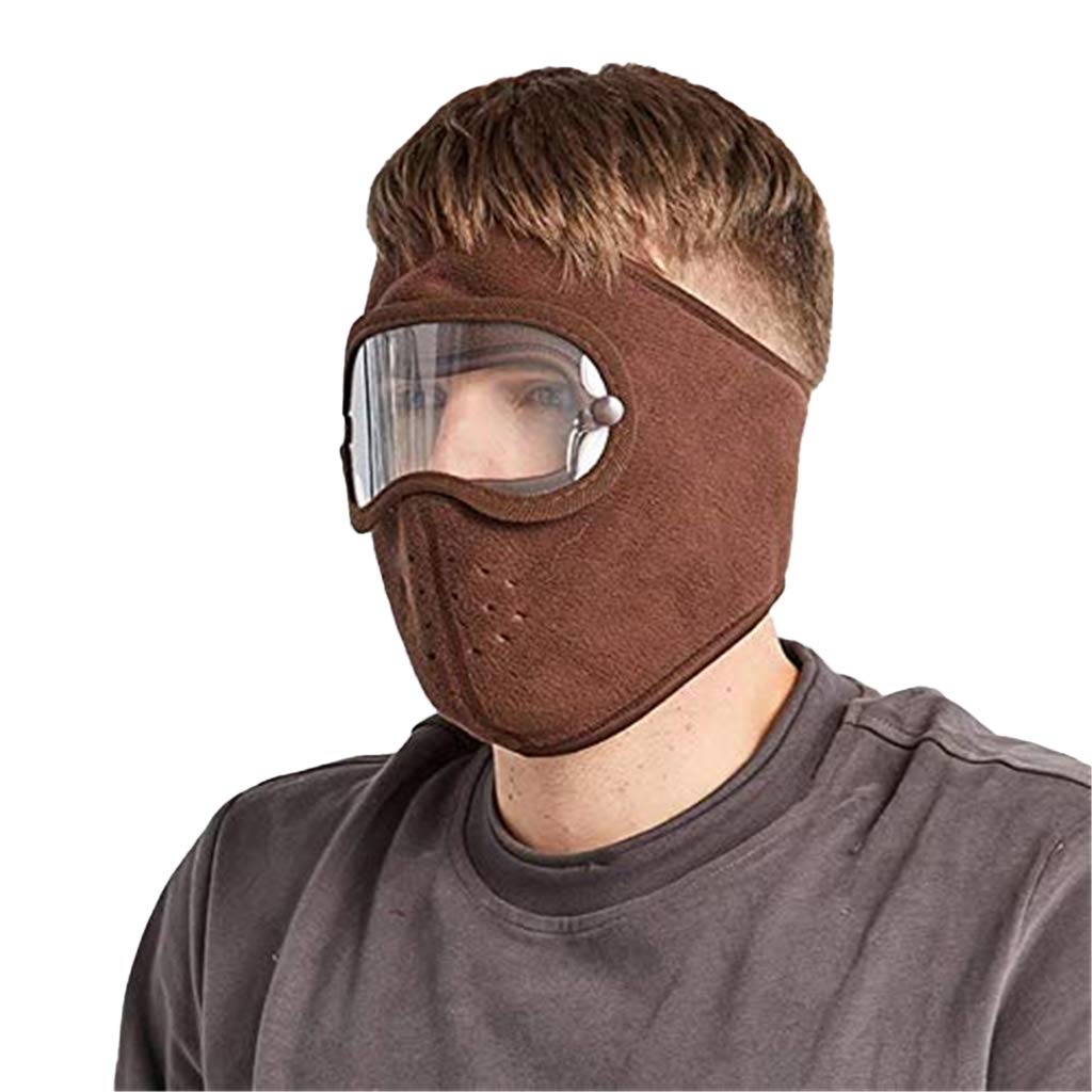 Masque Hiver Lyqqy - 2 Pièces - Anti-Buée, Coupe-Vent - Pour Ski, Vélo, Outdoor