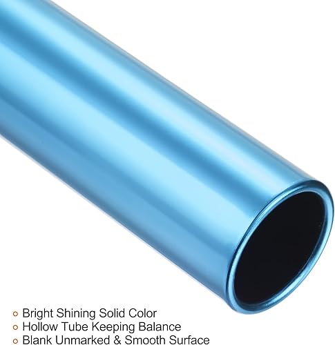 Miniatura 4 de PATIKIL Juego de bastones de pista de relé, paquete de tubo de aleación de aluminio, palo de carreras para atletismo al aire libre, herramienta de