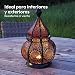 Gadgy ® Farol Arabe (36 cm) l para Velas y Luces eléctricas...