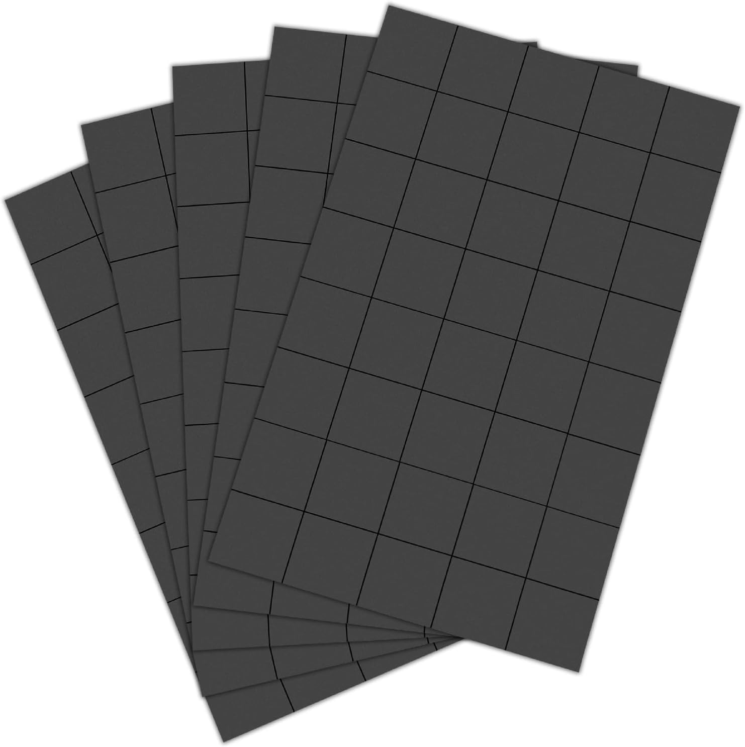 Mr. Pen- 自己粘着マグネット正方形、200個、小さな正方形マグネット、粘着裏地付きマグネット正方形、粘着マグネット、粘着裏地