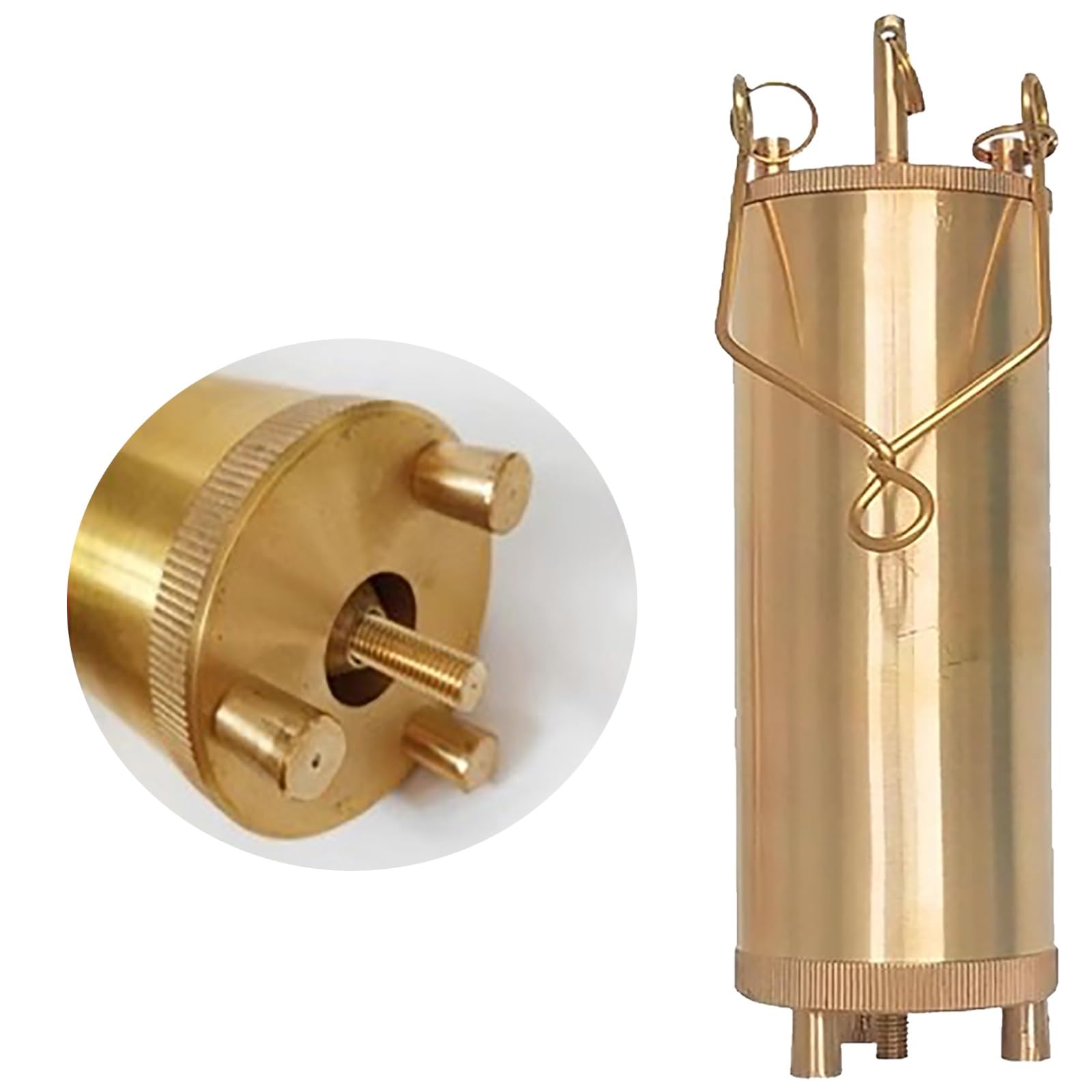 Kompaktes Messing-Öl-Proben-Werkzeug mit auslaufsicherem Design, ideal für die Tiefentankabsaugung - 300/500/1000 Ml Kapazität für Raffinerie und Tankstelle, einfach zu reinigen und tragbar