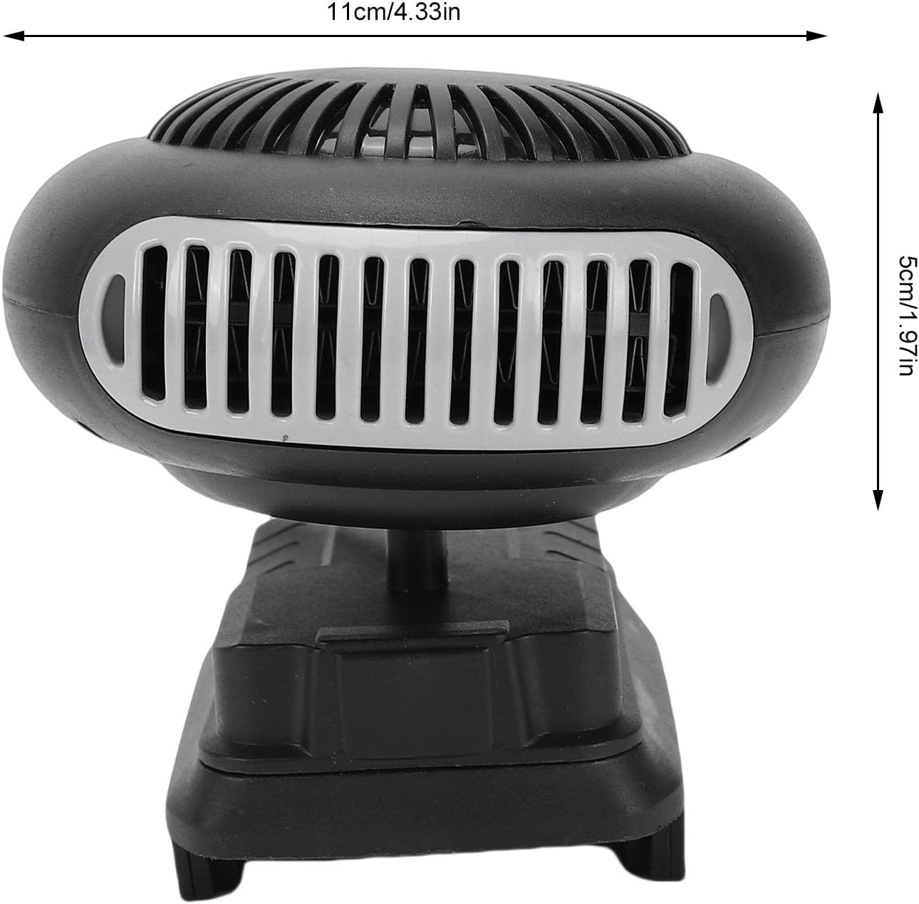 AYNEFY Portable Heater for Car, Portable Defroster Windshield Heater 170W Electric Fan Heater for Vehicle,Car,RV,SUV,Jobsite Workshop