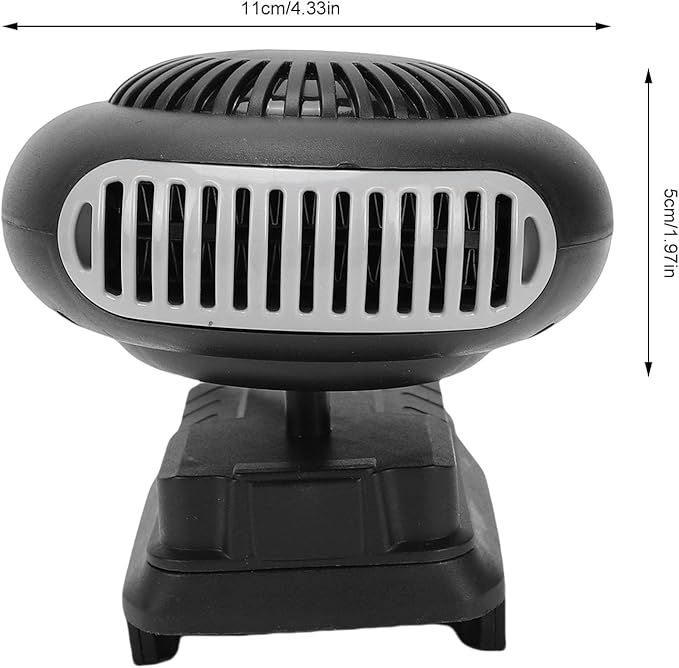 Calefactor Eléctrico Portátil 170W Recargable con 2 Niveles de Calor miniatura 3