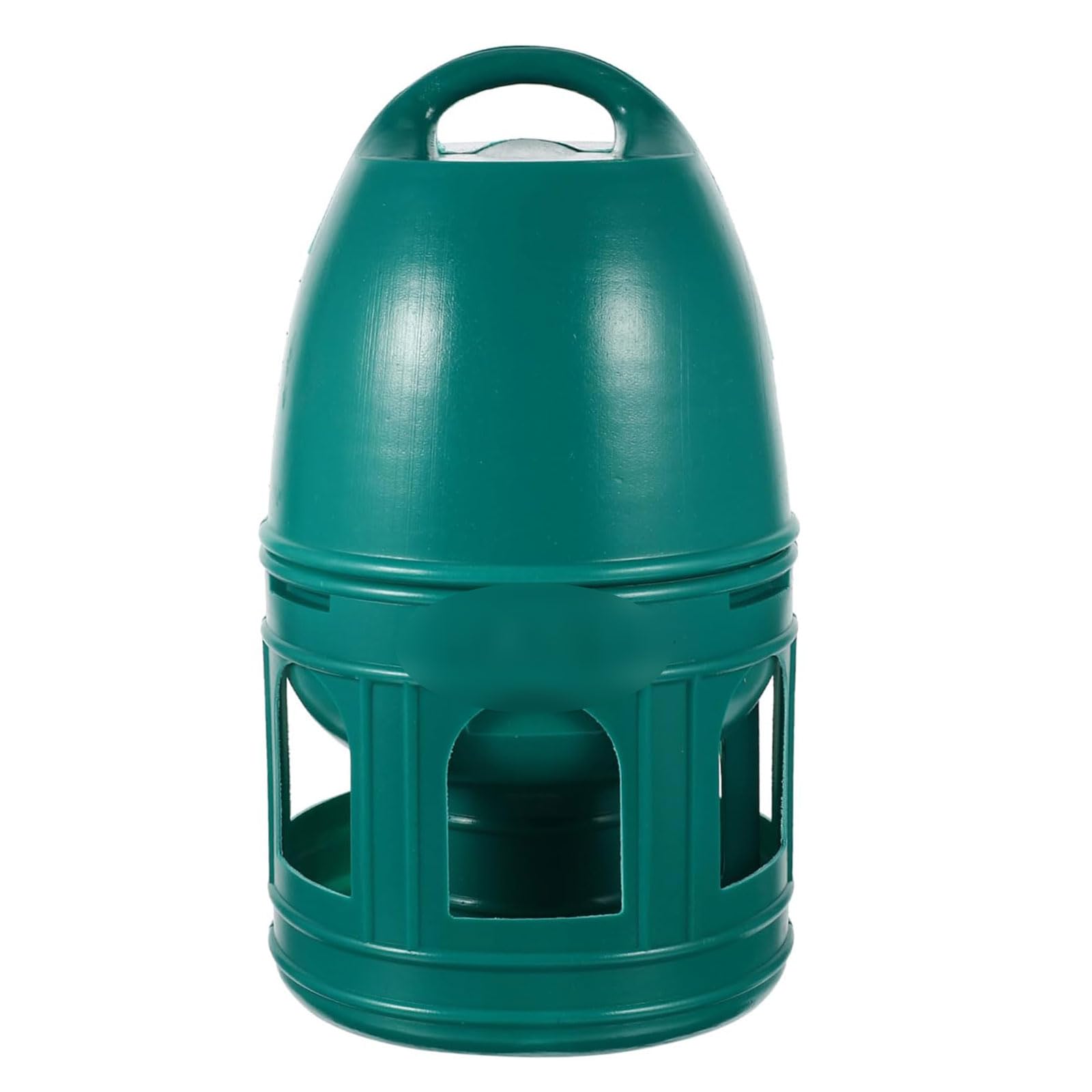 Alimentatori Mangiatoie per Uccelli sospese Mangiatoie per Uccelli da Esterno in plastica Verde Fontanella per Uccelli di Grande capacità per Giardino, Cortile, terrazza Vogelvoeders