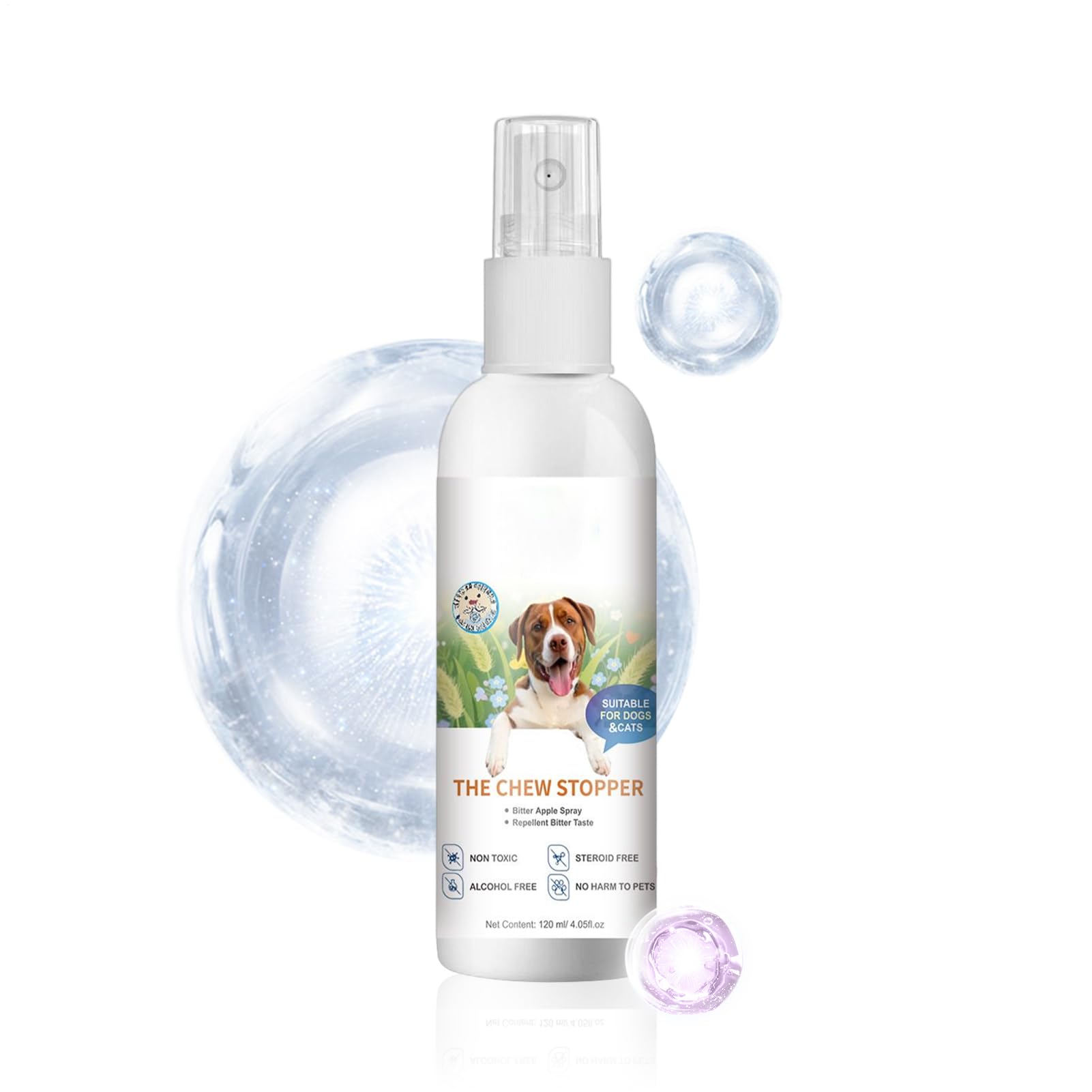 Spray Anti- pour Chiens d'intérieur | Spray d'apprentissage de la propreté pour Chiot | Aide au comportement pour l'urine, Les déjections Canines, Les Meubles, Les Tapis, la Maison, Les
