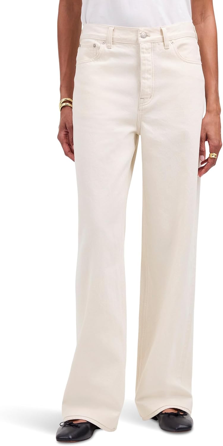 Madewell Women's Low Slung Baggy in Vintage Ivory