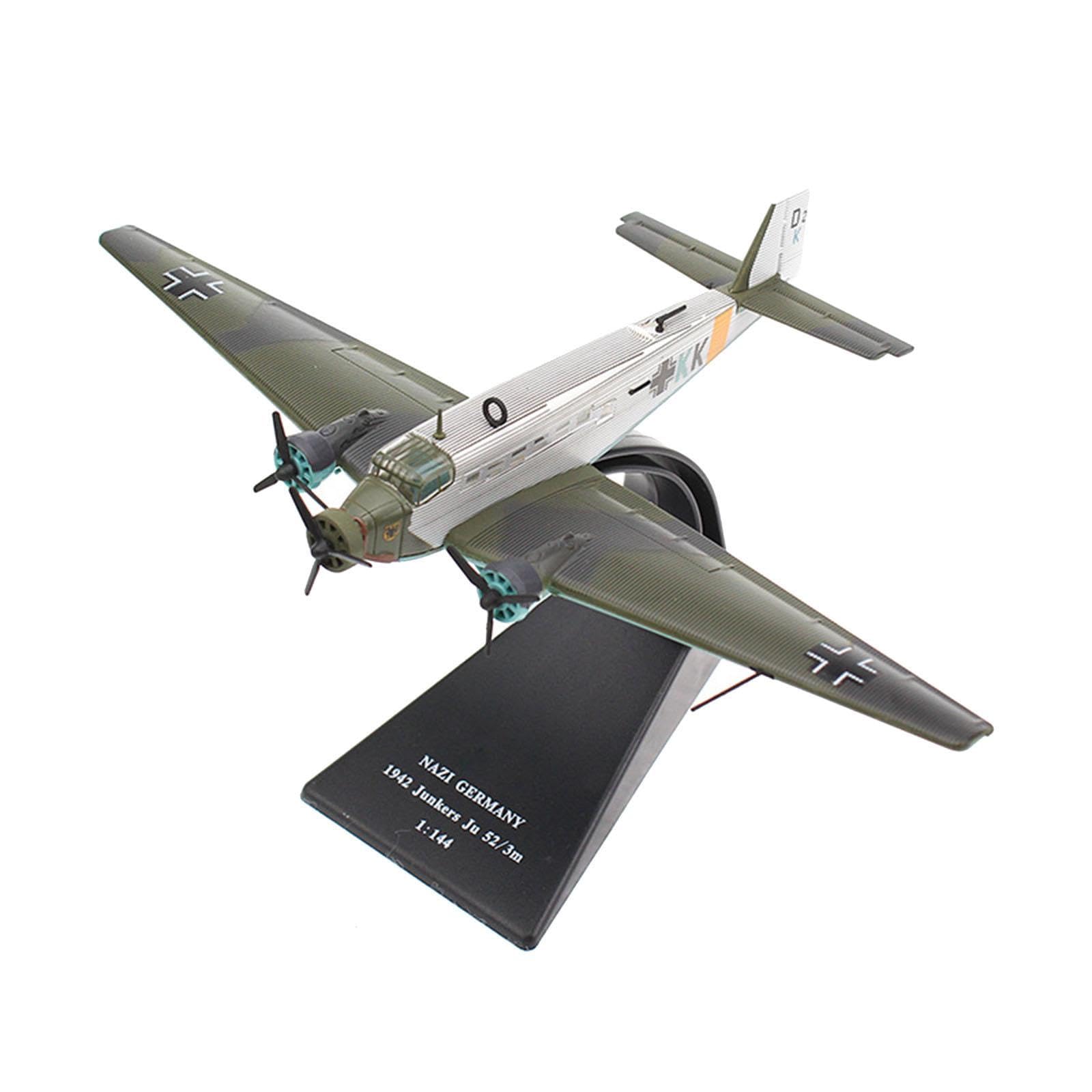 Modello di Aereo da Trasporto in 1/144, Souvenir, Commemorativo Dell'aviazione, con Base Espositiva