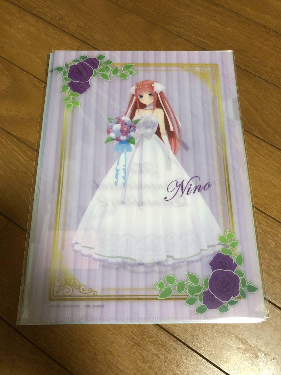 Amazon.co.jp: クリアファイル 五等分の花嫁 一花 二乃 三玖 四葉 五月