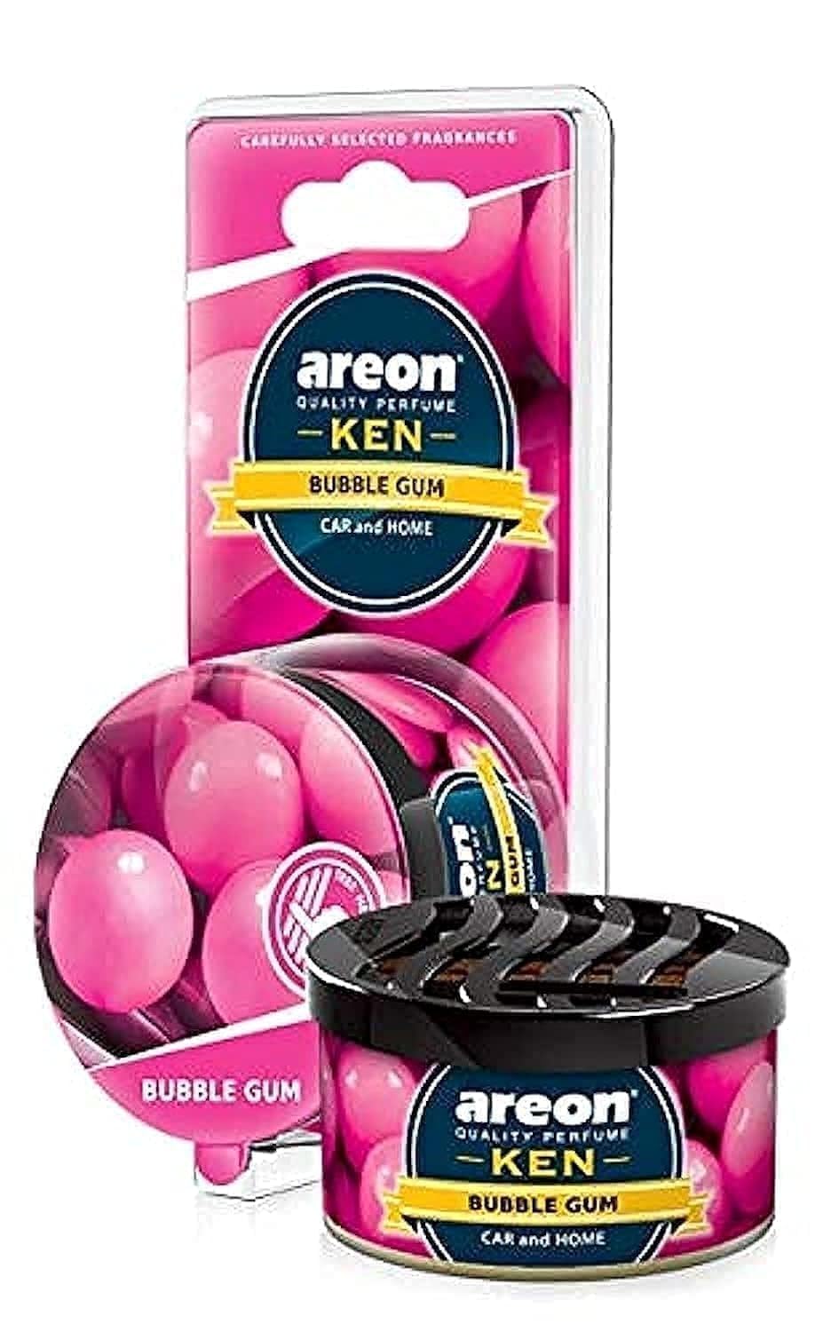 Areon Ken Blister Bubble Gum Araç Bardaklık Kokusu