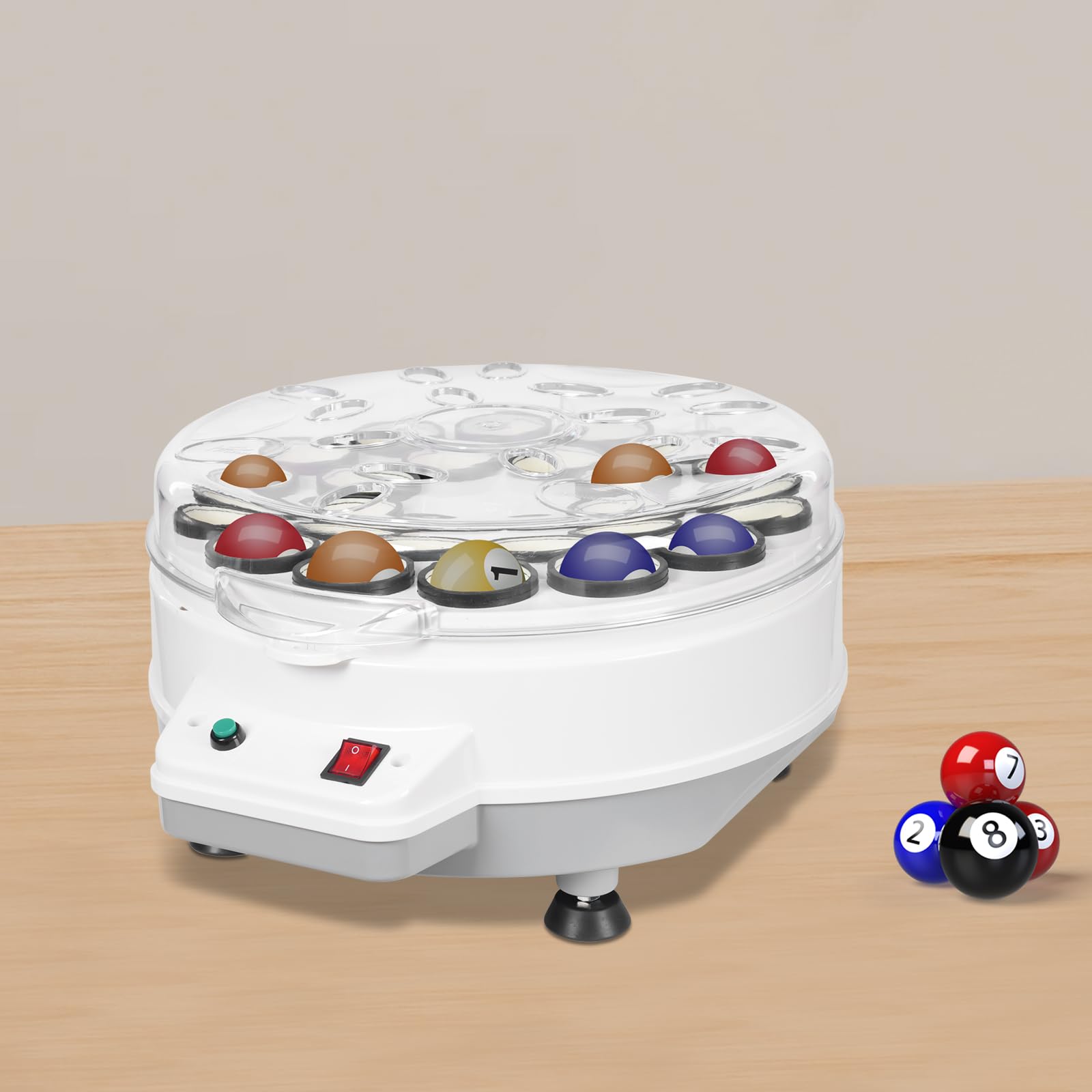 Mall Pool Ball Machine Automatic Pool Ball Polisher Automatic Billiard Ball Cleaner & Polisher ...