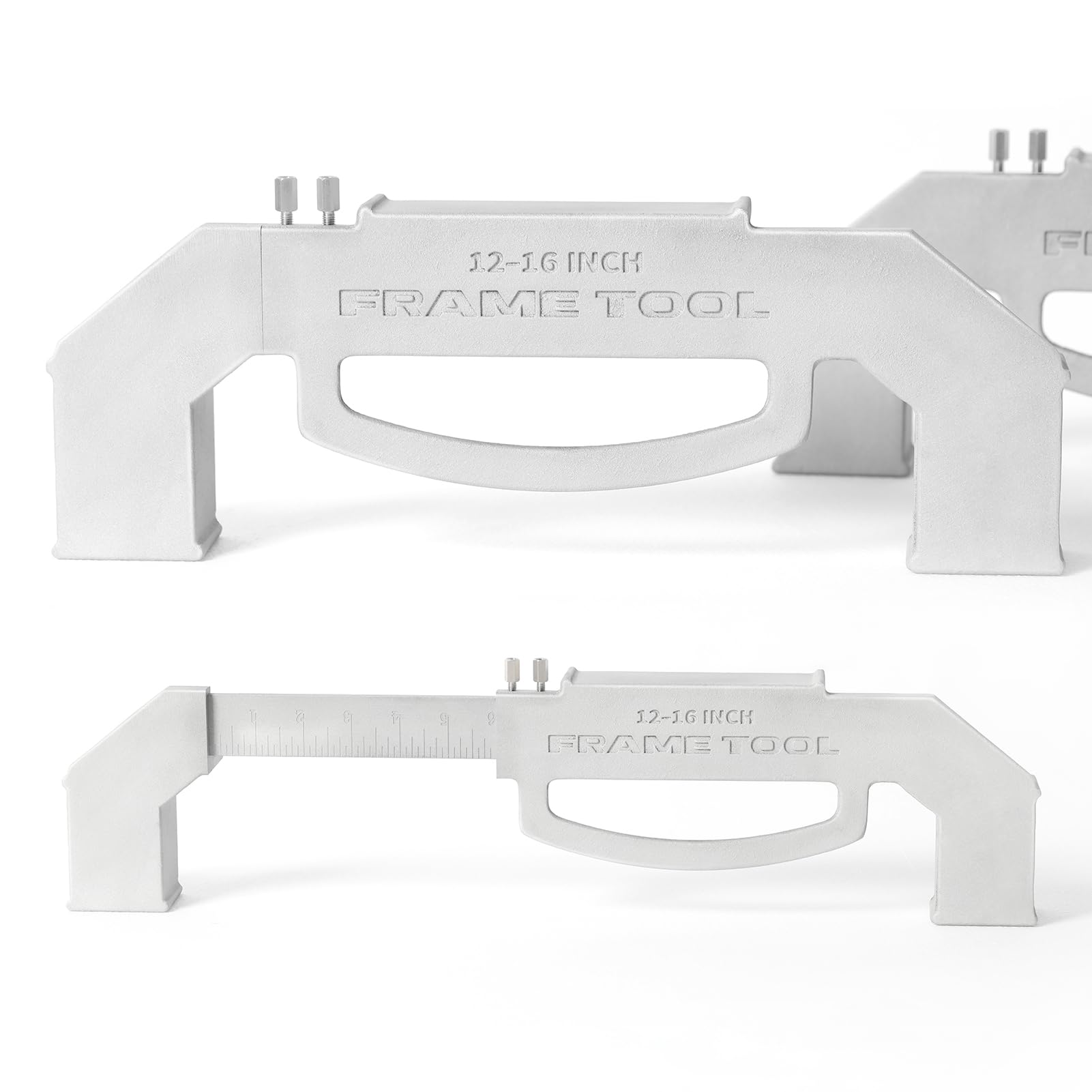 VTSAE Stud 16 Framing Spacing Tool, Easily Adjustable from 12/13/14/15/16/17/18 Inch Framing Tools, On-Center Precision Wall Stud Framing Layout Tool with 1/2, 1/4, and 1/8 Increment Markings