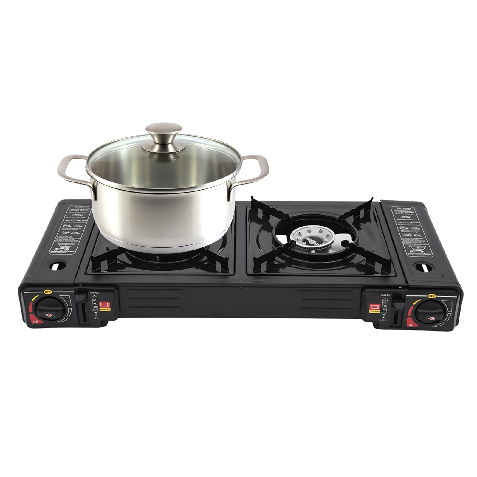 Fornello Portatile Pieghevole Ultraleggero Humful 3500W | Da Campeggio E BBQ Con Adattatore CE/UL