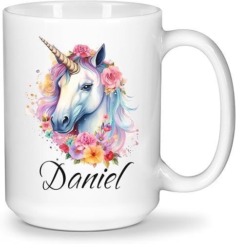 Miniatura 8 de Taza de café personalizada para colibrí, ideas de regalo para niñas y mujeres, taza de té personalizada de colibrí floral a elegir el nombre,