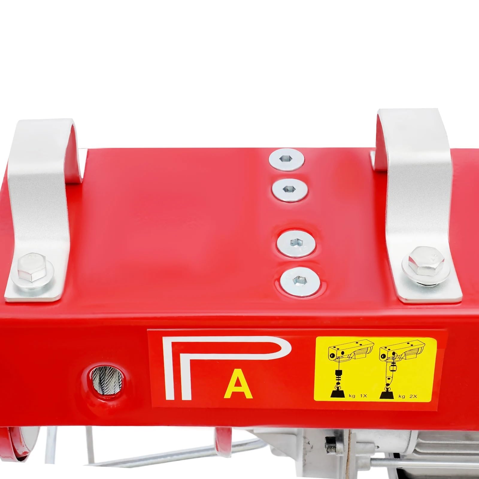 Wciągarka elektryczna 800 kg Wytrzymały silnik 1300 W Narzędzie do podnoszenia o dużej wytrzymałości Przemysłowy system miedziany Dźwigi i wciągniki holownicze