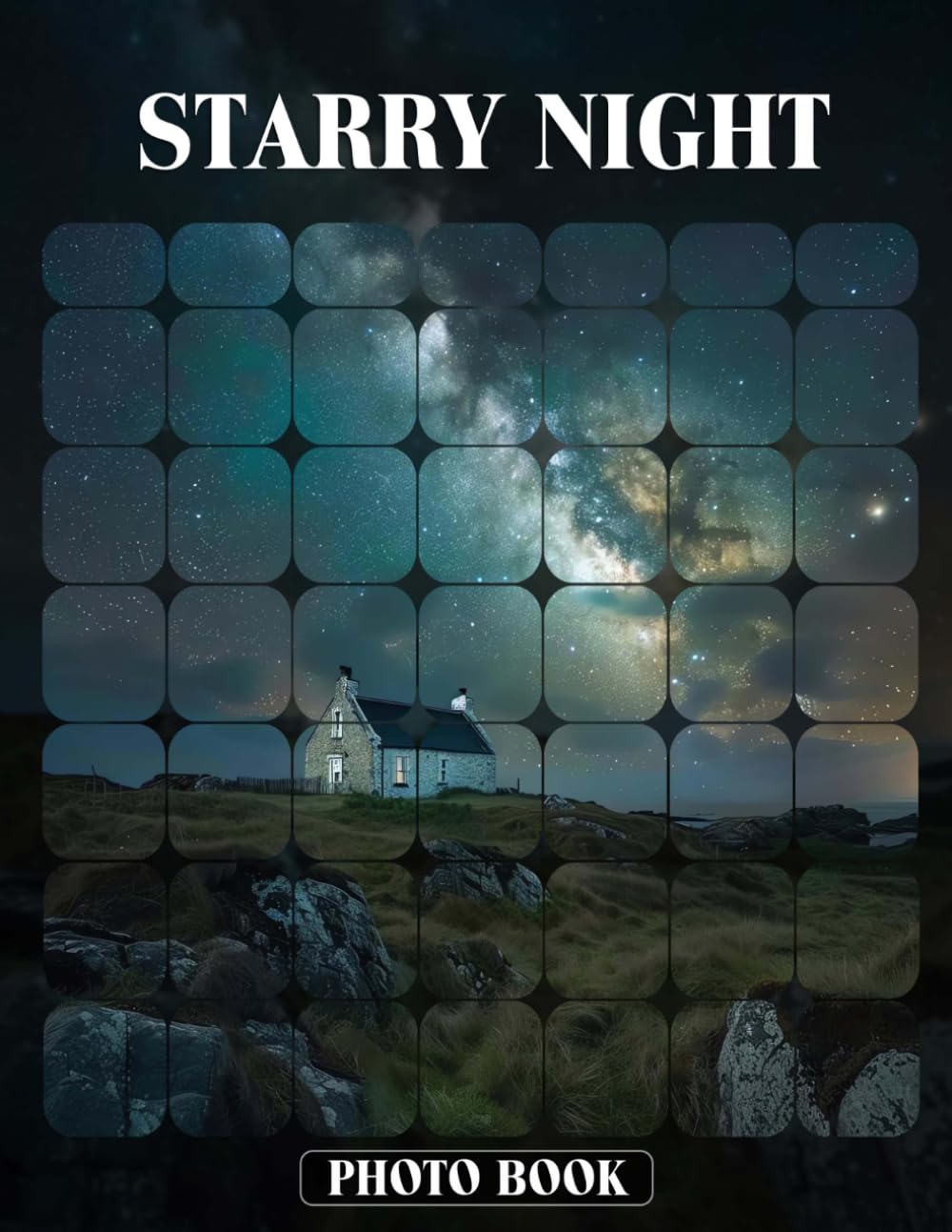 Starry Night Photo Book Celestial Skies Photography Showcasing Magical Night Scenes And Twinkling Stars In Beautiful Sky Pictures
