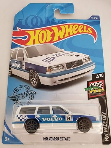 Hot Wheels 2020 Hw Race Day Volvo 850 Estate, Blanco 57250